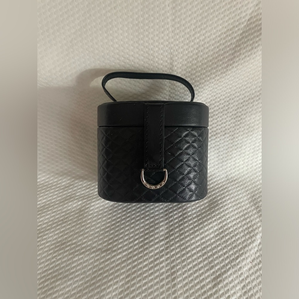 Purse shaped travel jewelry box